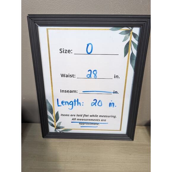 Loft Size 0‎ Linen Blend A Line Ruffled Tie Waist Pleated Pocket Floral Skirt - Picture 7 of 7